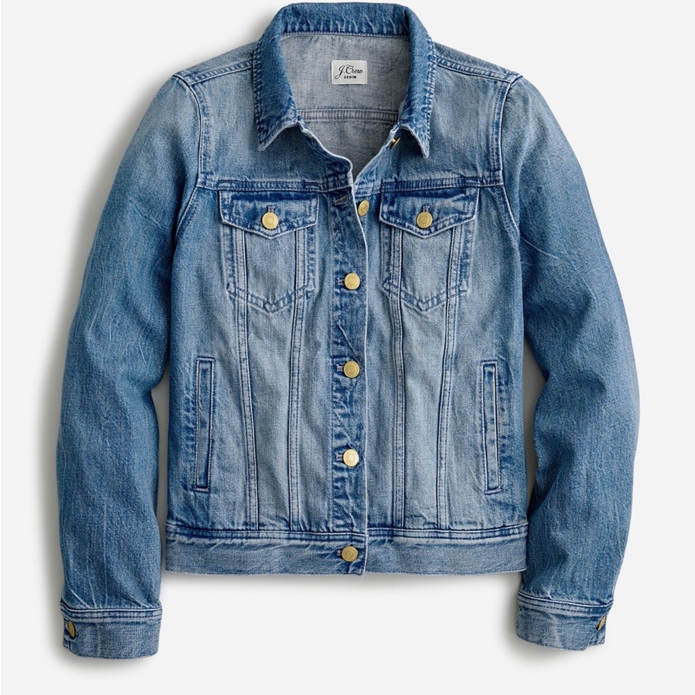 J.Crew Classic denim jacket size Small